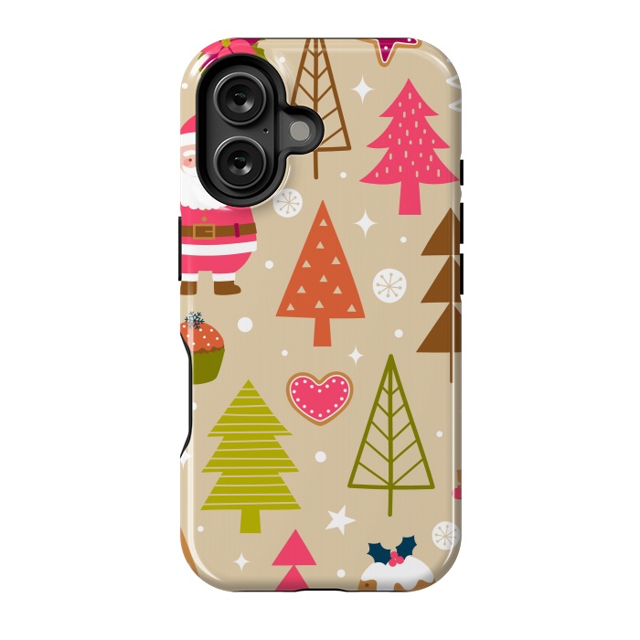 iPhone 16 StrongFit Cute Santa Claus by ArtsCase