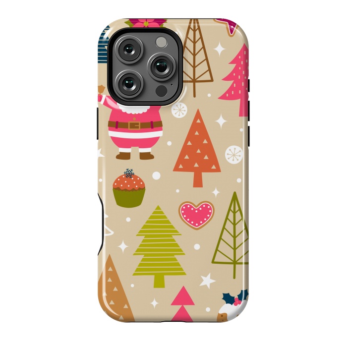 iPhone 16 Pro Max StrongFit Cute Santa Claus by ArtsCase