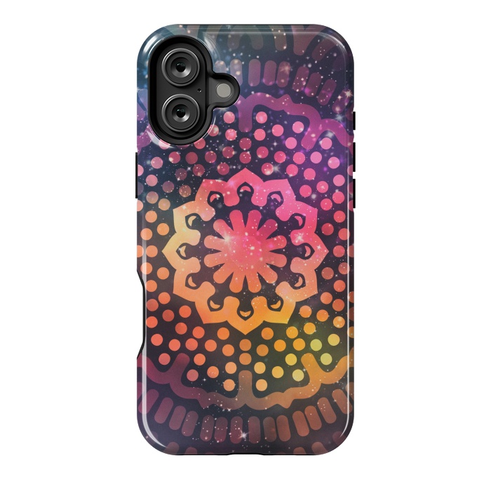 iPhone 16 Plus StrongFit Mandala Abstract Graphic Design VIII by ArtsCase