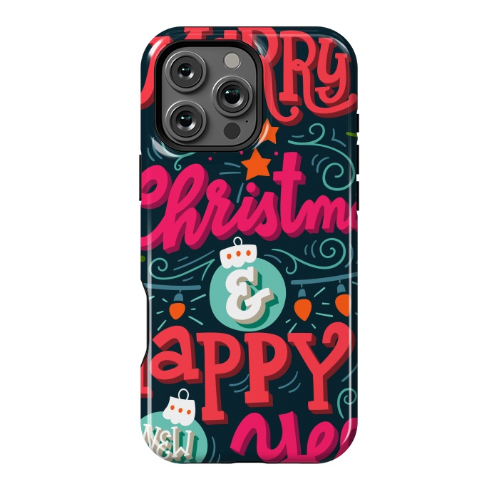 iPhone 16 Pro Max StrongFit Merry Christmas and Happy New Year 1 by ArtsCase