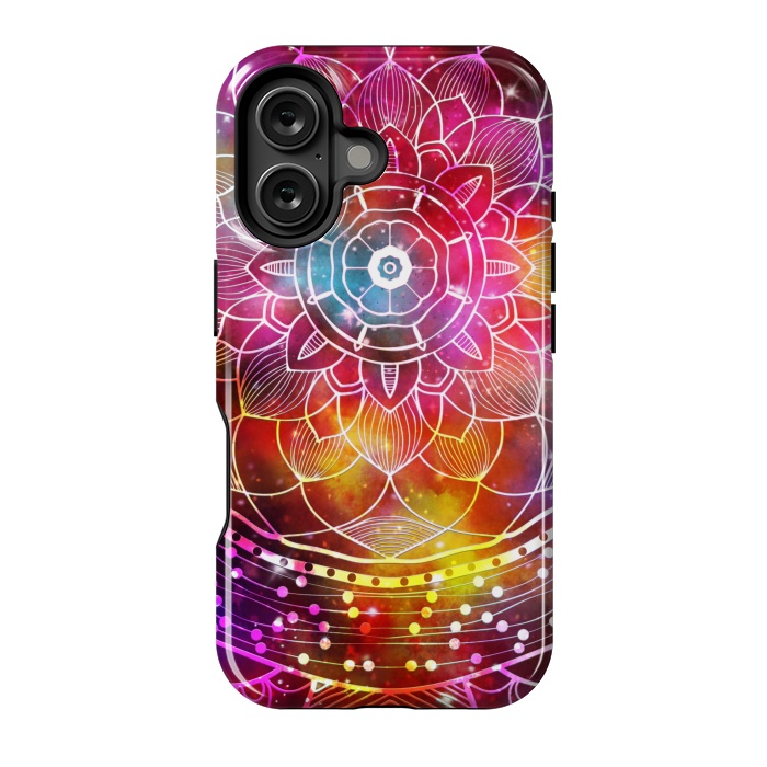 iPhone 16 StrongFit Modern Design Galaxy Mandala by ArtsCase