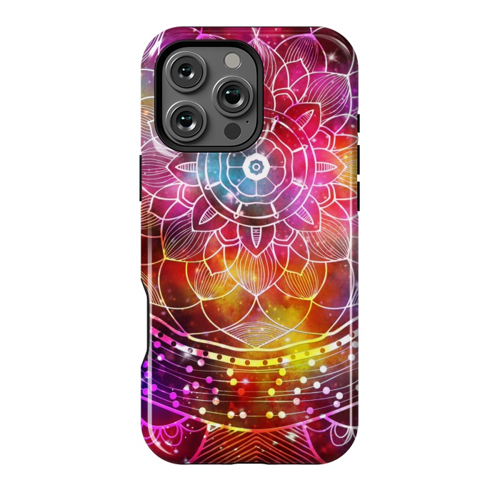 iPhone 16 Pro Max StrongFit Modern Design Galaxy Mandala by ArtsCase