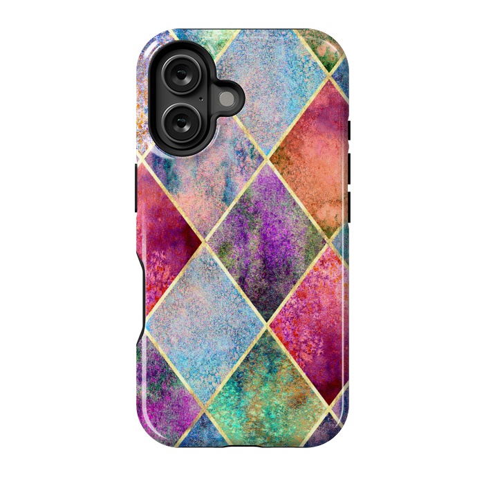 iPhone 16 StrongFit Plancha Geométrica Abstracta by ArtsCase