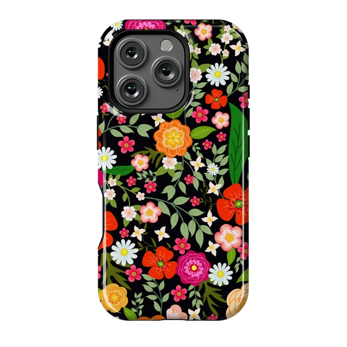 iPhone 16 Pro StrongFit Summer Meadow Seamless Pattern by ArtsCase