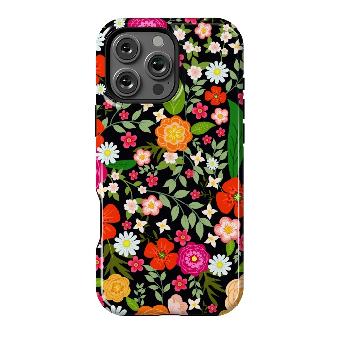 iPhone 16 Pro Max StrongFit Summer Meadow Seamless Pattern by ArtsCase