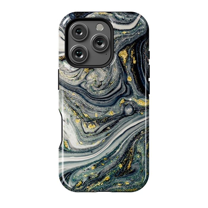 iPhone 16 Pro StrongFit The Dark Deep Ocean ART by ArtsCase