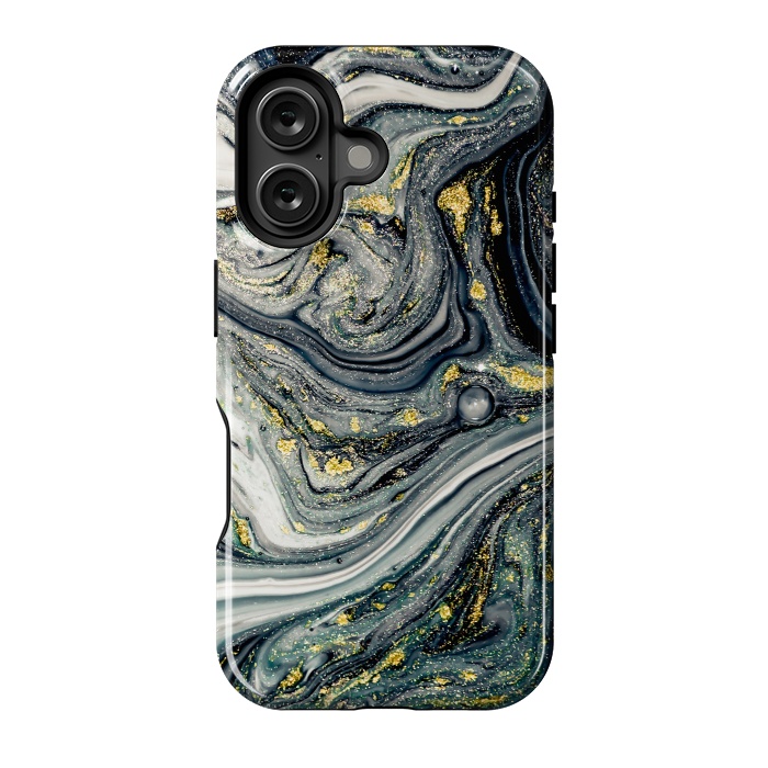 iPhone 16 StrongFit The Dark Deep Ocean ART by ArtsCase