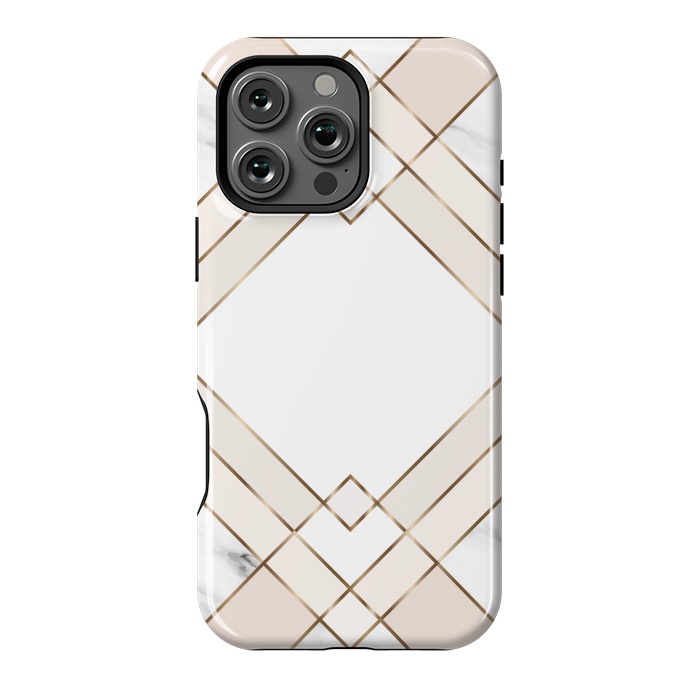 iPhone 16 Pro Max StrongFit Vector Marble I by ArtsCase