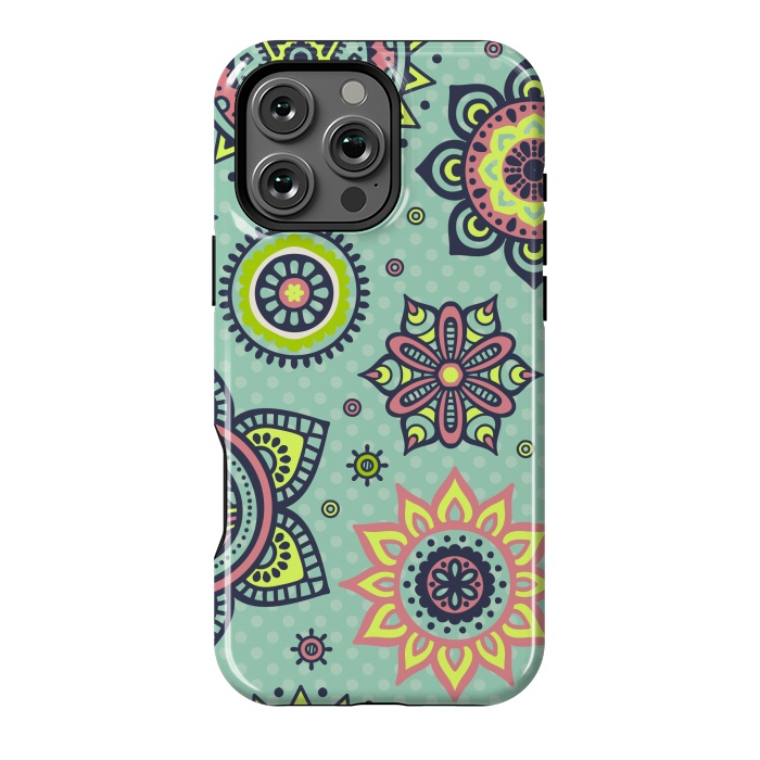 iPhone 16 Pro Max StrongFit Vintage Decorative Elements by ArtsCase