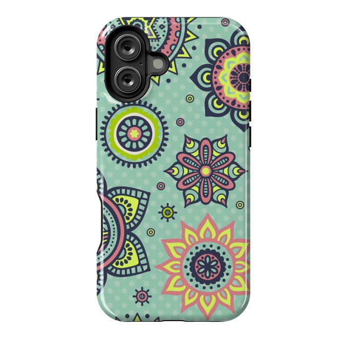 iPhone 16 Plus StrongFit Vintage Decorative Elements by ArtsCase