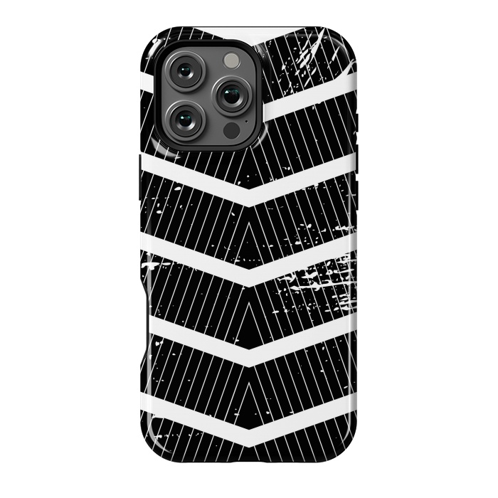 iPhone 16 Pro Max StrongFit Chevron Stripes by TMSarts