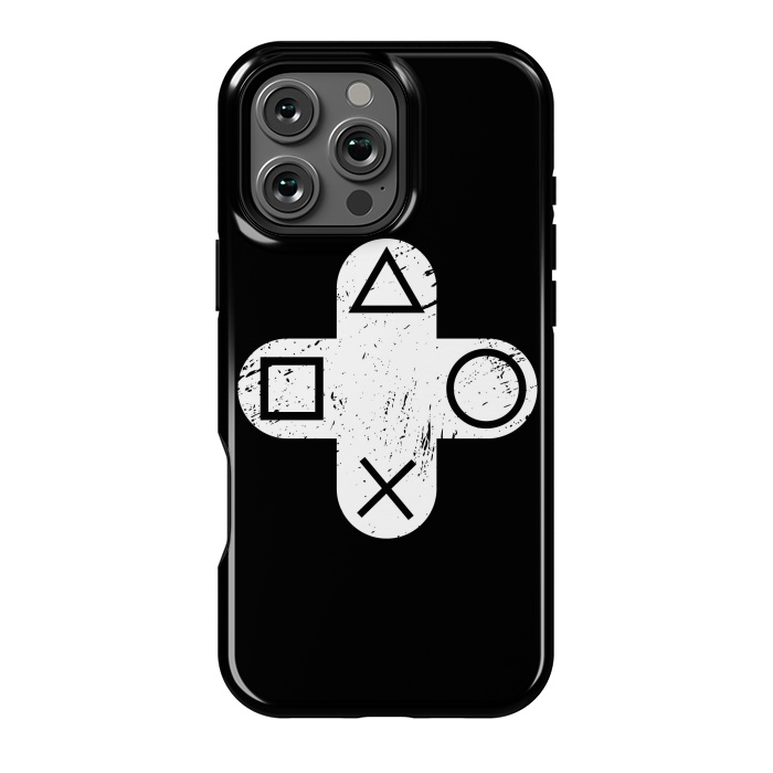 iPhone 16 Pro Max StrongFit Playstation Button by TMSarts