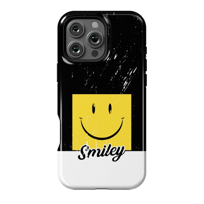 iPhone 16 Pro Max StrongFit Smiley Fun by TMSarts