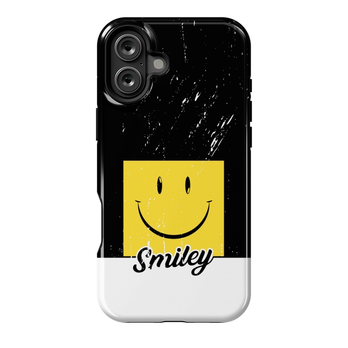 iPhone 16 Plus StrongFit Smiley Fun by TMSarts