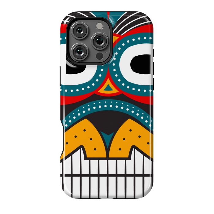 iPhone 16 Pro Max StrongFit Tikki Totem by TMSarts