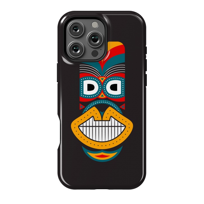 iPhone 16 Pro Max StrongFit Colorful Tikki by TMSarts