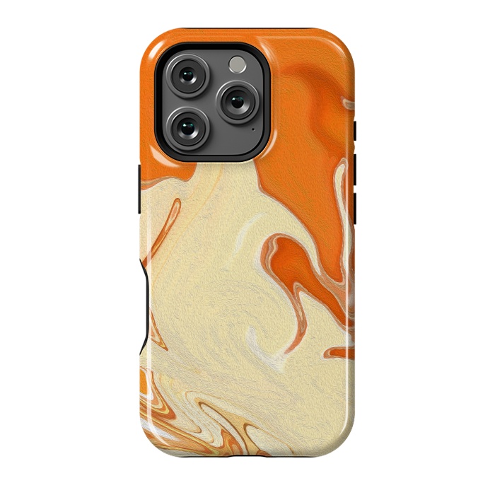 iPhone 16 Pro StrongFit Abstract Marble-IV by Creativeaxle