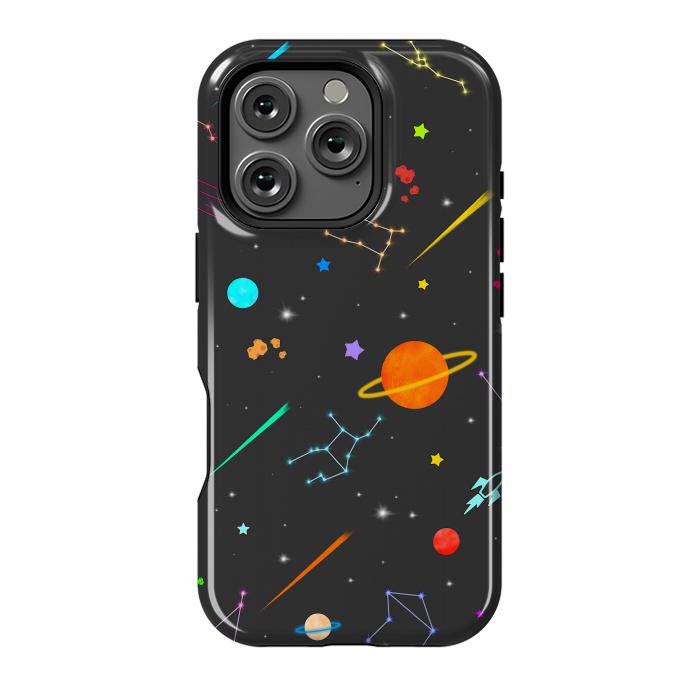 iPhone 16 Pro StrongFit Aesthetic colorful space by Jms