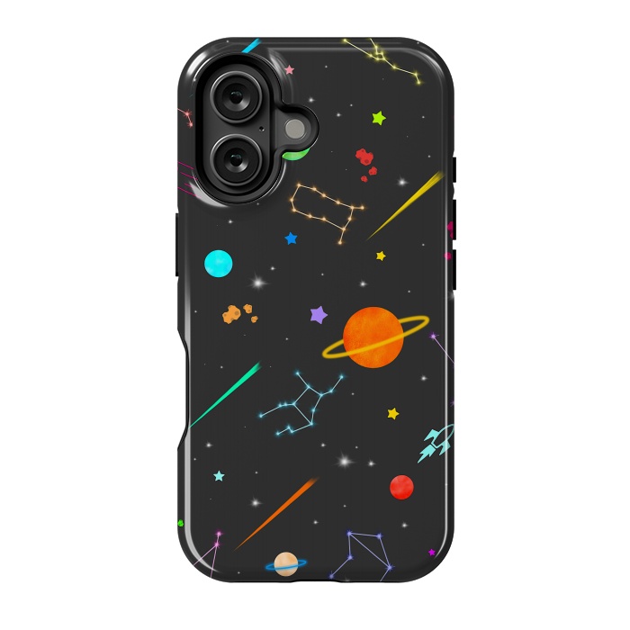 iPhone 16 StrongFit Aesthetic colorful space by Jms