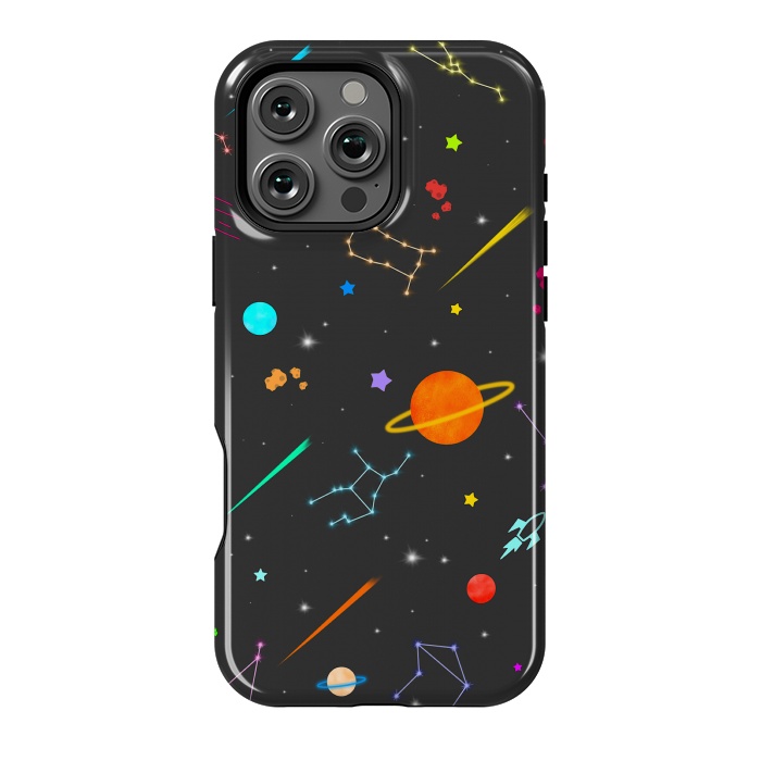 iPhone 16 Pro Max StrongFit Aesthetic colorful space by Jms