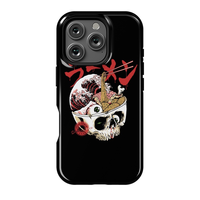 iPhone 16 Pro StrongFit Scary Ramen by Afif Quilimo