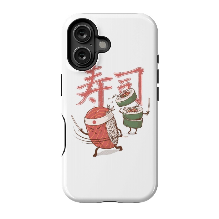 iPhone 16 StrongFit Sushi Warrior by Afif Quilimo