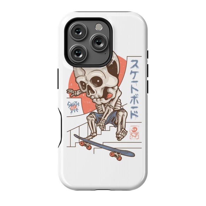 iPhone 16 Pro StrongFit Skullboarding 1 by Afif Quilimo