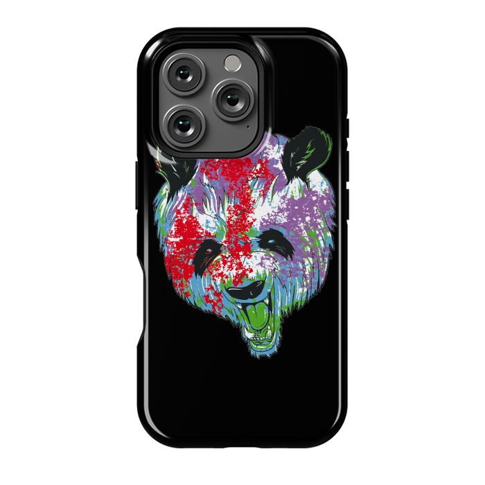 iPhone 16 Pro StrongFit Angry Panda  by Winston