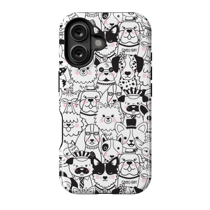 iPhone 16 StrongFit Puppy Party by Noonday Design