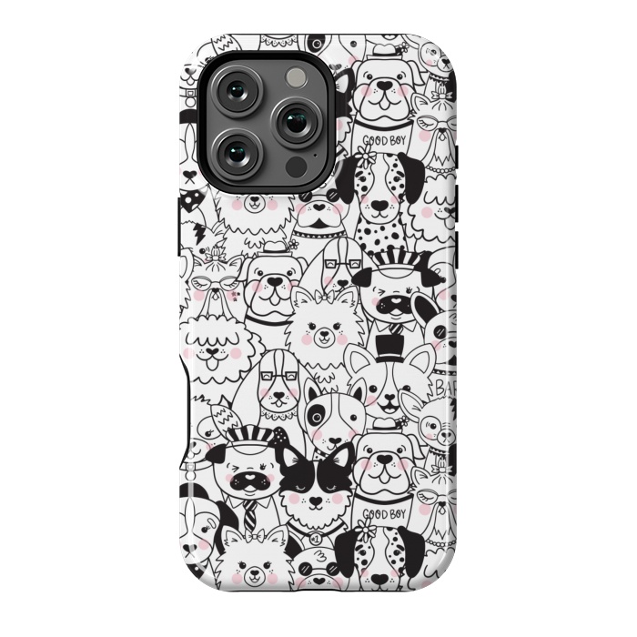 iPhone 16 Pro Max StrongFit Puppy Party by Noonday Design