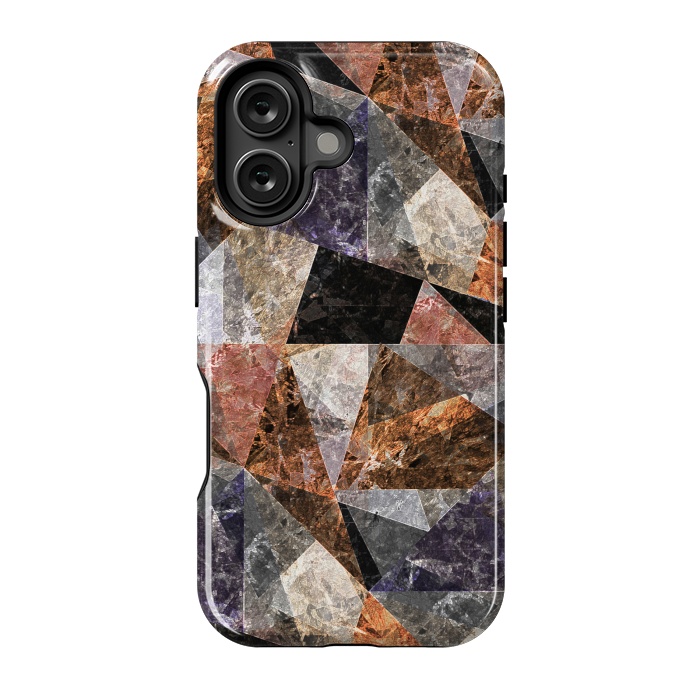 iPhone 16 StrongFit Marble Texture G428 by Medusa GraphicArt