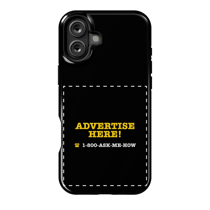 iPhone 16 Plus StrongFit Advertise Here! Ask me How by Vó Maria