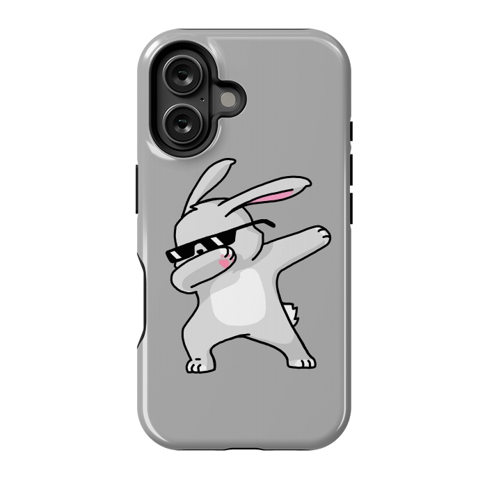 iPhone 16 StrongFit Dabbing Easter Bunny by Vó Maria