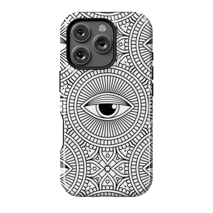 iPhone 16 Pro StrongFit EYE PATTERN by MALLIKA