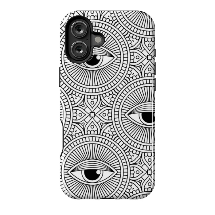 iPhone 16 Plus StrongFit EYE PATTERN by MALLIKA