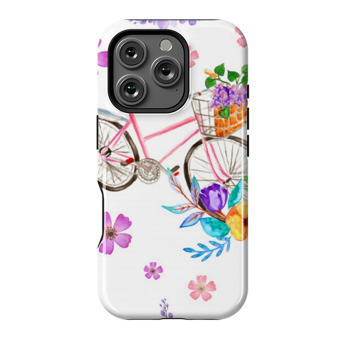 iPhone 16 Pro StrongFit CUTE CYCLE PATTERN by MALLIKA