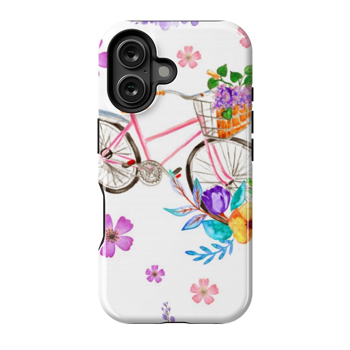 iPhone 16 StrongFit CUTE CYCLE PATTERN by MALLIKA