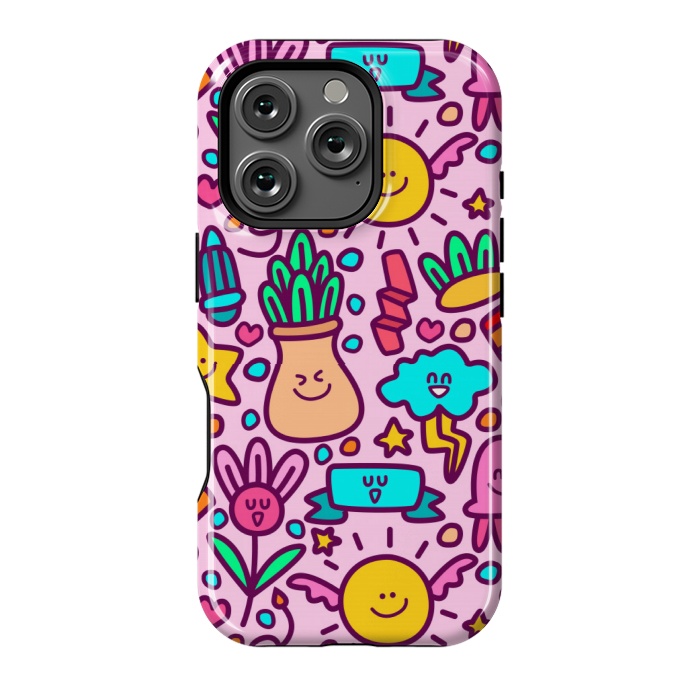 iPhone 16 Pro StrongFit CASRTOON PATTERN by MALLIKA