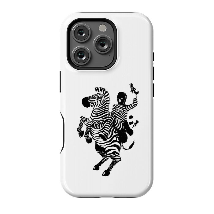 iPhone 16 Pro StrongFit Zebra Ladrão Panda 2 by Vó Maria