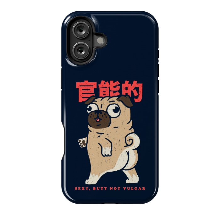 iPhone 16 Plus StrongFit Pug Sexy Butt Not Vulgar  by Vó Maria