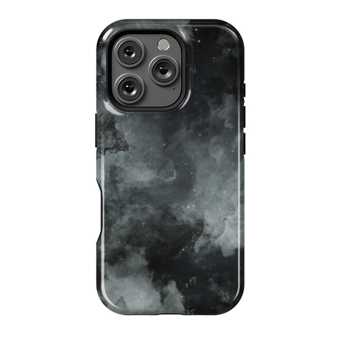 iPhone 16 Pro StrongFit Aesthetic black galaxy  by Jms