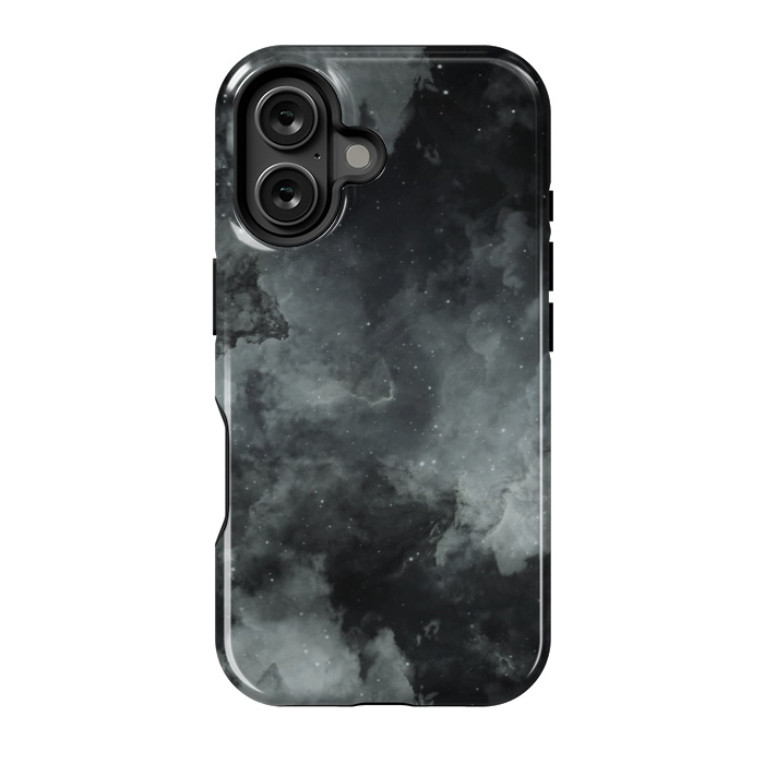 iPhone 16 StrongFit Aesthetic black galaxy  by Jms