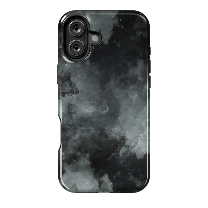 iPhone 16 Plus StrongFit Aesthetic black galaxy  by Jms