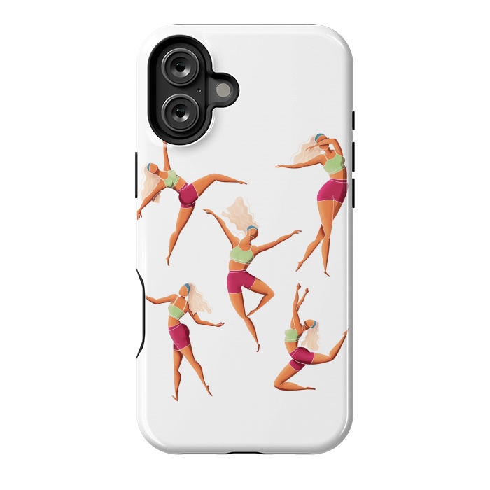 iPhone 16 Plus StrongFit Dance Girl 001 by Jelena Obradovic