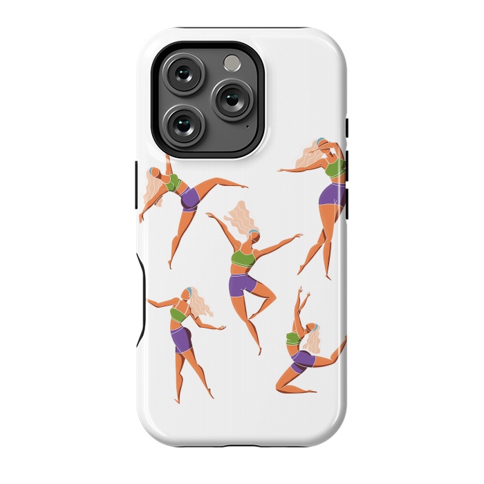 iPhone 16 Pro StrongFit Dance Girl 002 by Jelena Obradovic