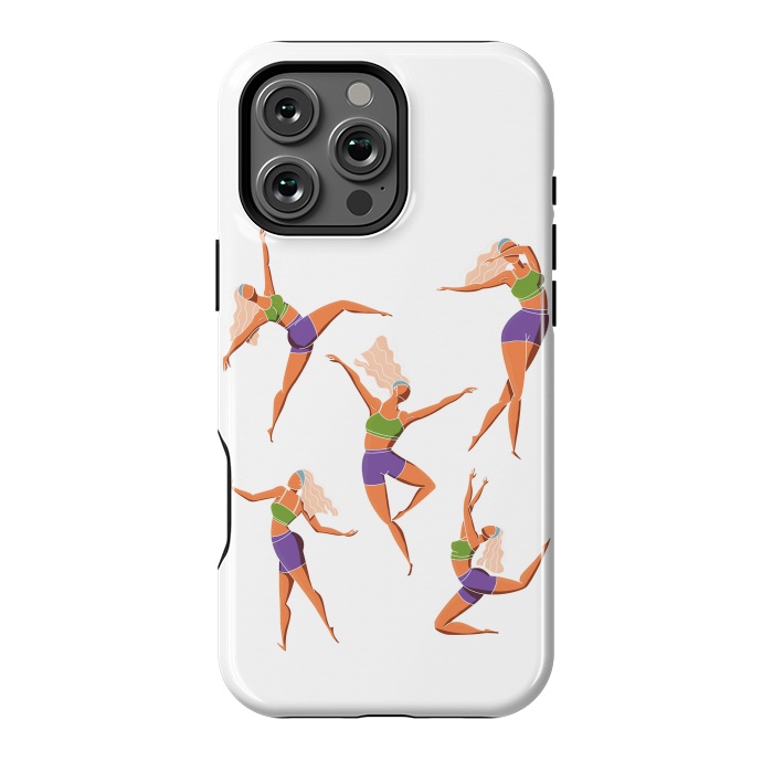 iPhone 16 Pro Max StrongFit Dance Girl 002 by Jelena Obradovic