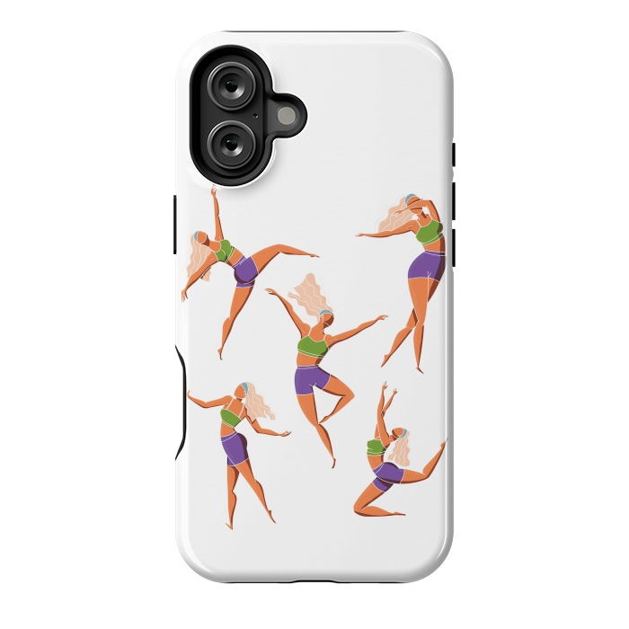 iPhone 16 Plus StrongFit Dance Girl 002 by Jelena Obradovic