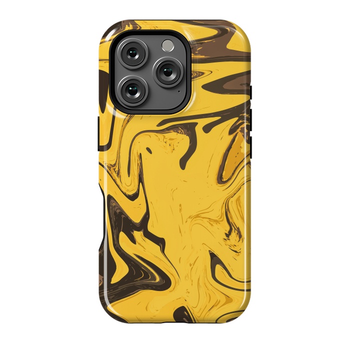 iPhone 16 Pro StrongFit Yellowest Abstract by Creativeaxle