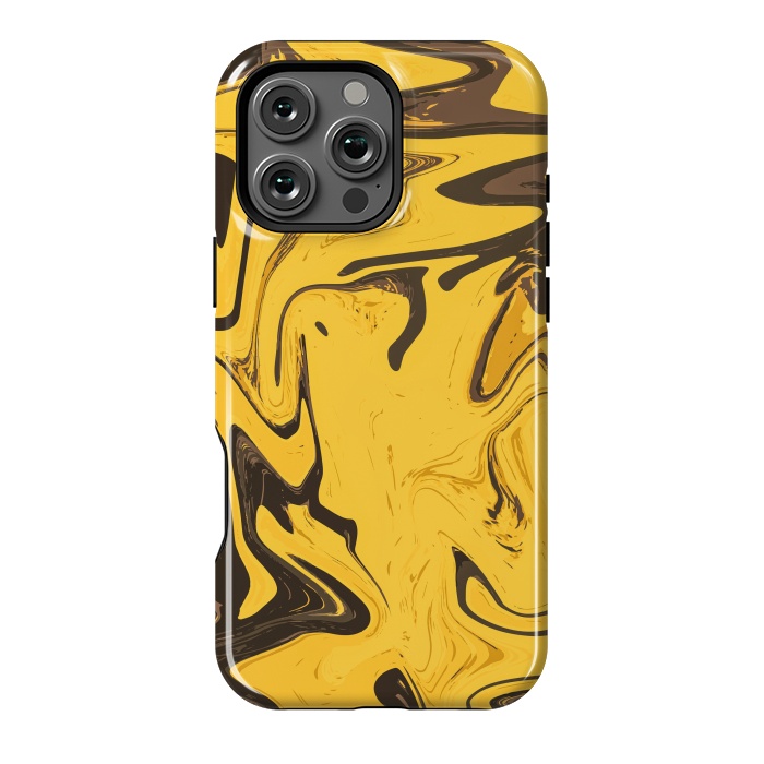 iPhone 16 Pro Max StrongFit Yellowest Abstract by Creativeaxle