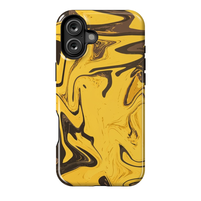 iPhone 16 Plus StrongFit Yellowest Abstract by Creativeaxle